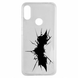 Чехол для Xiaomi Redmi Note 7 Batman cracks - PrintSalon
