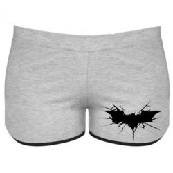 Женские шорты Batman cracks - PrintSalon