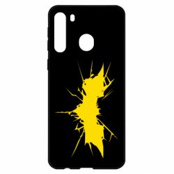 Чехол для Samsung A21 Batman cracks - PrintSalon