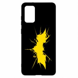 Чехол для Samsung S20+ Batman cracks - PrintSalon