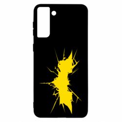 Чехол для Samsung S21 Ultra Batman cracks - PrintSalon