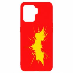 Чехол для Oppo Reno 5 Lite Batman cracks - PrintSalon