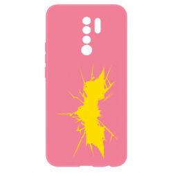 Чехол для Xiaomi Redmi 9 Batman cracks - PrintSalon