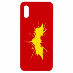 Чехол для Xiaomi Redmi 9a Batman cracks - PrintSalon