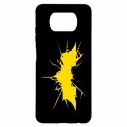 Чехол для Xiaomi Poco X3 Batman cracks - PrintSalon