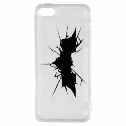 Чехол для iPhone5/5S/SE Batman cracks - PrintSalon