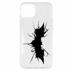 Чехол для iPhone 14 Plus Batman cracks - PrintSalon
