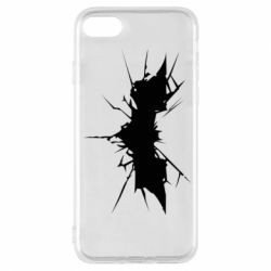 Чехол для iPhone 7 Batman cracks - PrintSalon