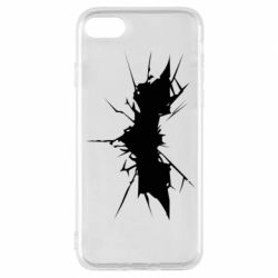Чехол для iPhone 8 Batman cracks - PrintSalon