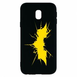 Чехол для Samsung J3 2017 Batman cracks - PrintSalon