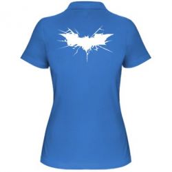 Женское поло Batman cracks - PrintSalon