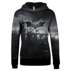 Жіноче 3D худі Batman Dark Town
