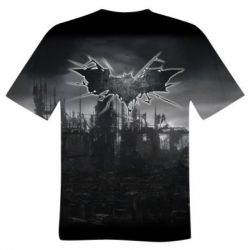 Чоловіча футболка 3D Batman Dark Town - PrintSalon