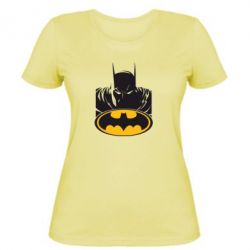 Женская футболка Batman face - PrintSalon