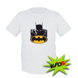 Детская футболка Batman face - PrintSalon