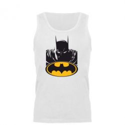 Мужская майка Batman face - PrintSalon