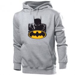 Мужское худи Batman face - PrintSalon