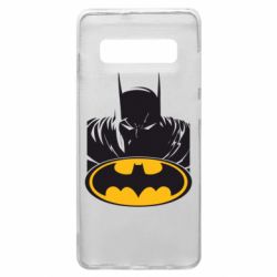 Чехол для Samsung S10+ Batman face - PrintSalon
