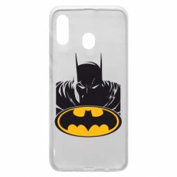 Чехол для Samsung A20 Batman face - PrintSalon