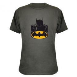 Камуфляжная футболка Batman face - PrintSalon