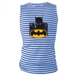 Майка-тельняшка Batman face - PrintSalon