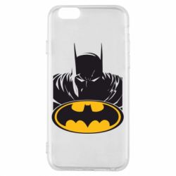 Чехол для iPhone 6/6S Batman face - PrintSalon