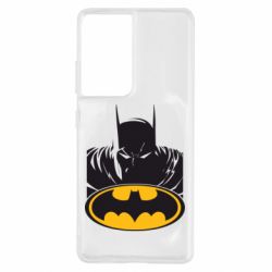 Чехол для Samsung S21 Ultra Batman face - PrintSalon