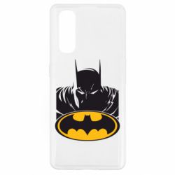 Чехол для Oppo Find X2 Batman face - PrintSalon