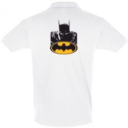 Мужское поло Batman face - PrintSalon