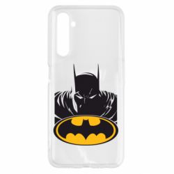 Чехол для Realme 6 Batman face - PrintSalon