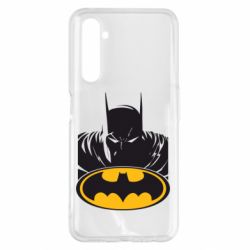 Чехол для Realme 6 Pro Batman face - PrintSalon