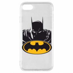 Чехол для iPhone SE 2022 Batman face - PrintSalon