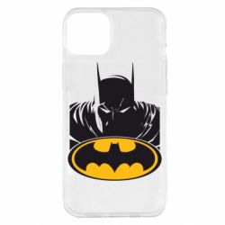 Чехол для iPhone 14 Plus Batman face - PrintSalon