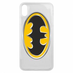 Чохол для iPhone Xs Max Batman Gold Logo - PrintSalon