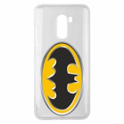 Чохол для Xiaomi Pocophone F1 Batman Gold Logo - PrintSalon