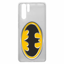 Чохол для Huawei P30 Pro Batman Gold Logo - PrintSalon