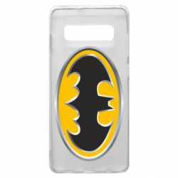Чохол для Samsung S10+ Batman Gold Logo - PrintSalon
