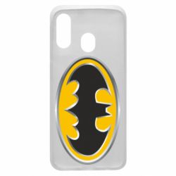 Чохол для Samsung A40 Batman Gold Logo - PrintSalon
