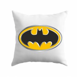 Подушка Batman Gold Logo - PrintSalon