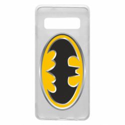 Чохол для Samsung S10 Batman Gold Logo - PrintSalon