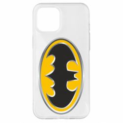 Чохол для iPhone 12 Pro Max Batman Gold Logo - PrintSalon
