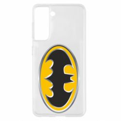 Чехол для Samsung S21 Batman Gold Logo