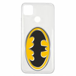 Чохол для Xiaomi Redmi 9c Batman Gold Logo - PrintSalon