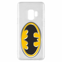 Чохол для Samsung S9 Batman Gold Logo - PrintSalon