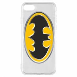 Чохол для iPhone 7 Batman Gold Logo - PrintSalon