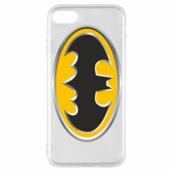 Чохол для iPhone 8 Batman Gold Logo - PrintSalon