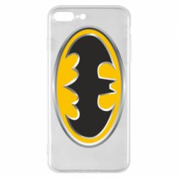 Чохол для iPhone 8 Plus Batman Gold Logo - PrintSalon