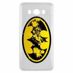 Чехол для Samsung J7 2016 Batman Graffiti - PrintSalon