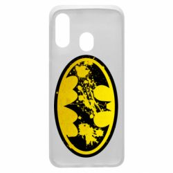 Чехол для Samsung A40 Batman Graffiti - PrintSalon