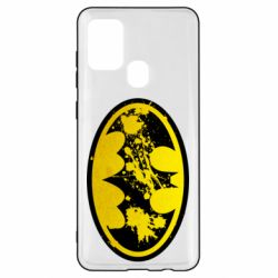 Чехол для Samsung A21s Batman Graffiti - PrintSalon